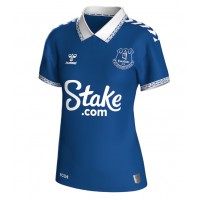 Camisa de Futebol Everton Amadou Onana #8 Equipamento Principal Mulheres 2023-24 Manga Curta